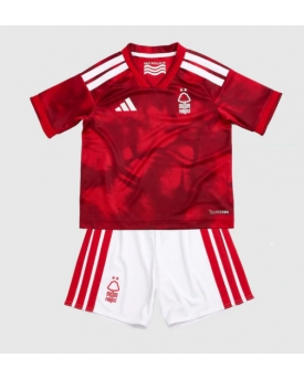 Billige Fotballdrakt Nottingham Forest Replika Hjemmedraktsett Barn 2026-27 Kortermet (med bukser)
